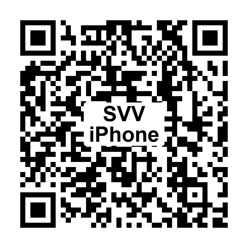 SVV iPhone版 App Store QRコード